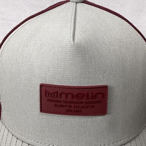 Melin Hydro Odyssey Brick "Lava Rock Collection" Classic Fit Hat. - Picture 3 of 10